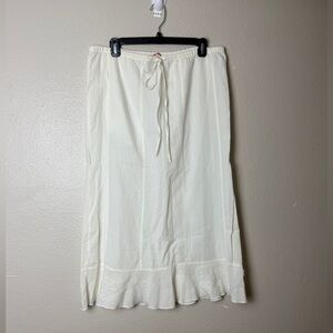 The North Face Off White Maxi Skirt Size M/M